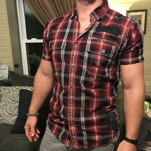 Harley Davidson Button Up